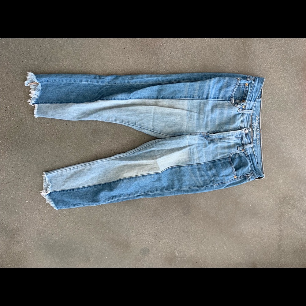 AE dual toned denim